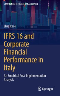 Front cover_Ifrs 16 And Corporate Financial Performance In Italy