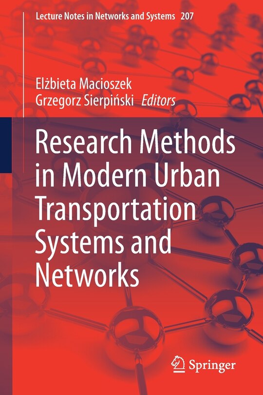 Front cover_Research Methods in Modern Urban Transportation Systems and Networks