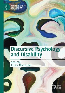 Front cover_Discursive Psychology and Disability