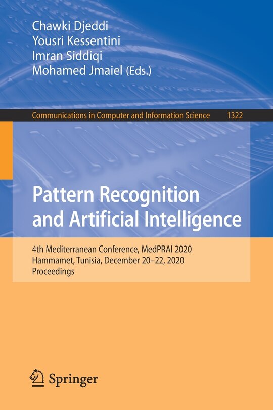 Couverture_Pattern Recognition and Artificial Intelligence