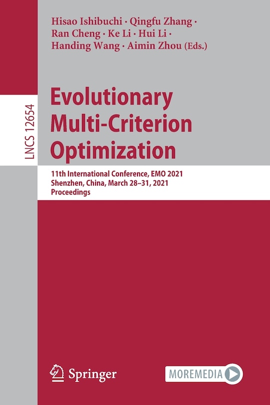 Front cover_Evolutionary Multi-criterion Optimization