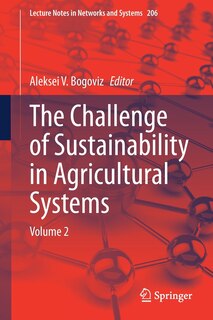 Couverture_The Challenge of Sustainability in Agricultural Systems