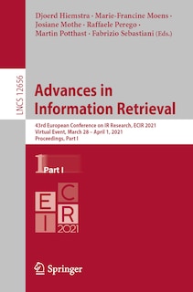 Front cover_Advances in Information Retrieval