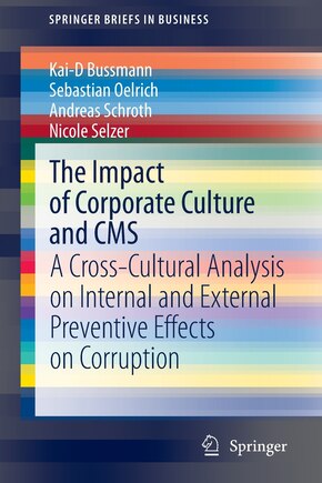 The Impact of Corporate Culture and Cms: A Cross-Cultural Analysis on Internal and External Preventive Effects on Corruption