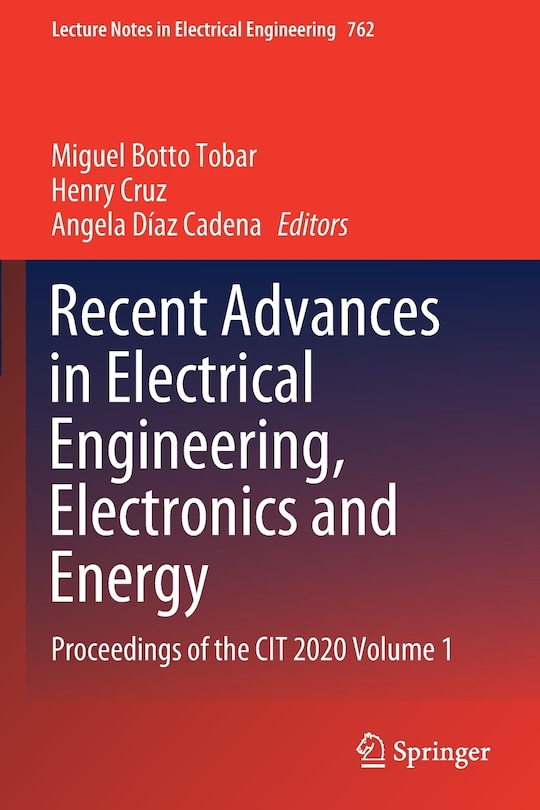 Front cover_Recent Advances in Electrical Engineering, Electronics and Energy