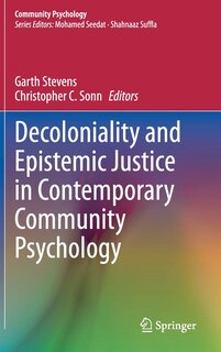Front cover_Decoloniality and Epistemic Justice in Contemporary Community Psychology