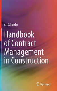 Front cover_Handbook Of Contract Management In Construction