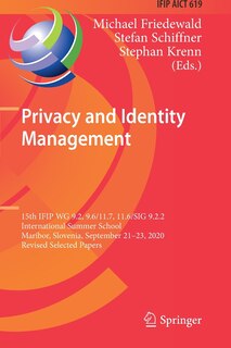 Front cover_Privacy and Identity Management