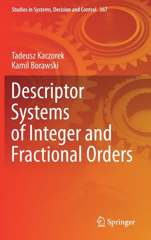 Couverture_Descriptor Systems Of Integer And Fractional Orders