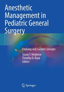 Front cover_Anesthetic Management in Pediatric General Surgery
