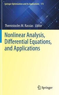 Couverture_Nonlinear Analysis, Differential Equations, And Applications