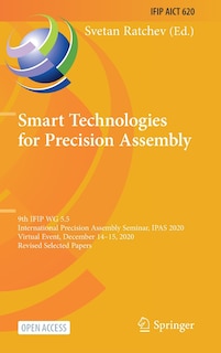 Couverture_Smart Technologies for Precision Assembly