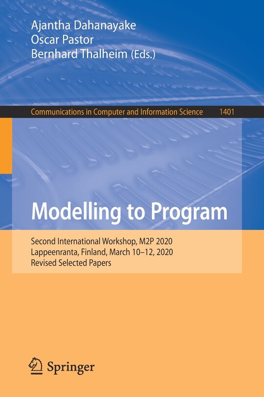 Couverture_Modelling to Program