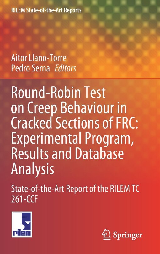 Front cover_Round-robin Test On Creep Behaviour In Cracked Sections Of Frc