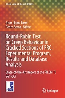 Front cover_Round-Robin Test on Creep Behaviour in Cracked Sections of FRC
