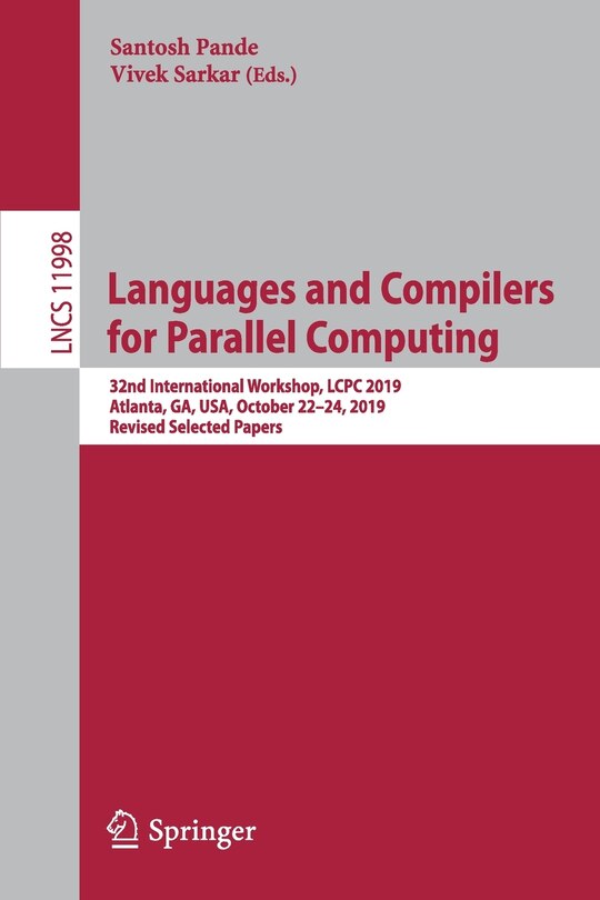 Front cover_Languages and Compilers for Parallel Computing