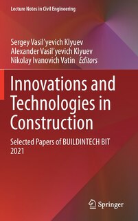 Couverture_Innovations And Technologies In Construction