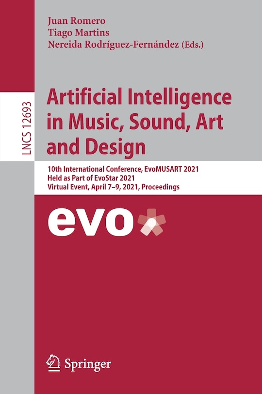 Couverture_Artificial Intelligence in Music, Sound, Art and Design