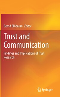 Couverture_Trust and Communication