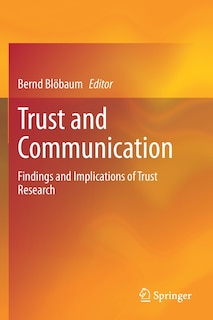 Couverture_Trust and Communication