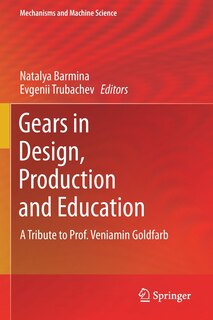 Front cover_Gears in Design, Production and Education