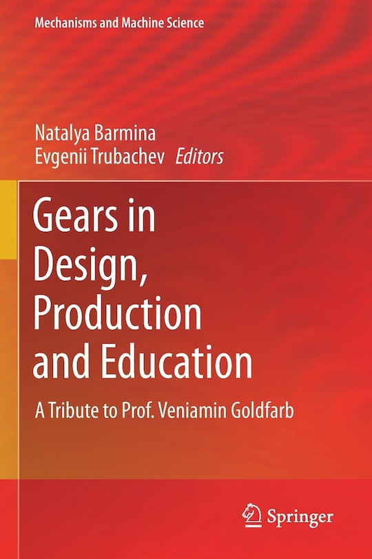 Front cover_Gears in Design, Production and Education