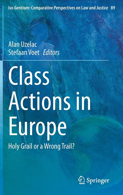 Couverture_Class Actions In Europe