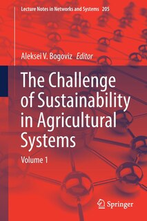 Couverture_The Challenge of Sustainability in Agricultural Systems