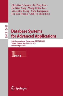 Couverture_Database Systems For Advanced Applications