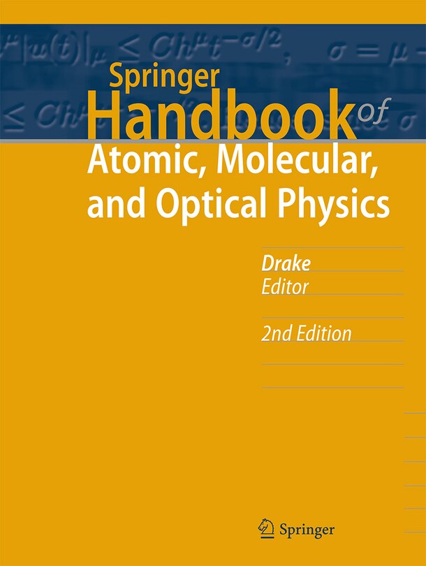 Front cover_Springer Handbook of Atomic, Molecular, and Optical Physics