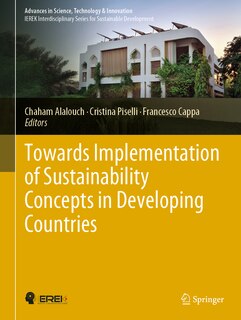 Front cover_Towards Implementation Of Sustainability Concepts In Developing Countries