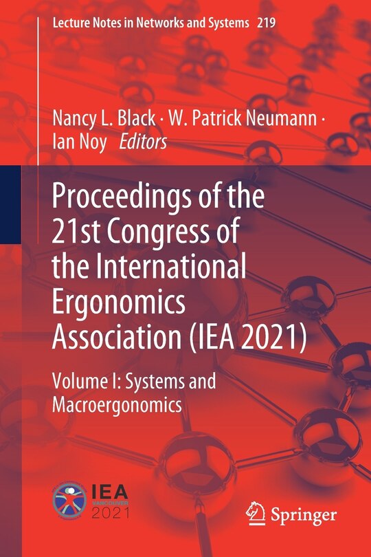 Front cover_Proceedings of the 21st Congress of the International Ergonomics Association (Iea 2021)