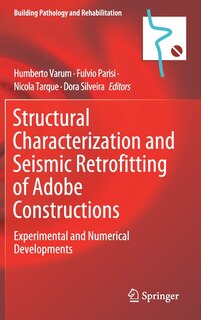 Front cover_Structural Characterization And Seismic Retrofitting Of Adobe Constructions