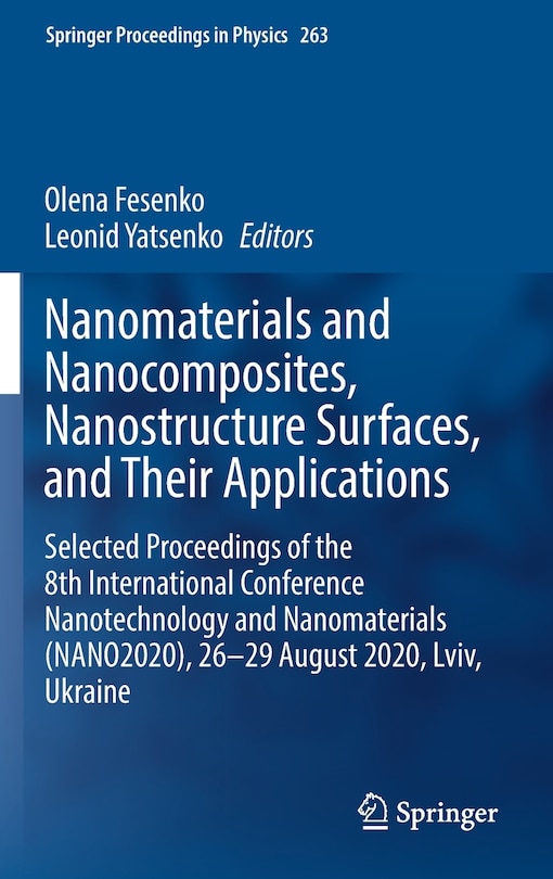 Couverture_Nanomaterials and Nanocomposites, Nanostructure Surfaces, and Their Applications