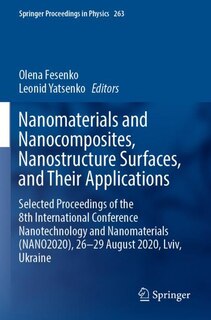 Couverture_Nanomaterials and Nanocomposites, Nanostructure Surfaces, and Their Applications