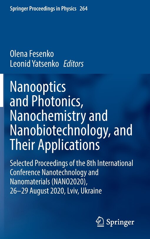 Couverture_Nanooptics and Photonics, Nanochemistry and Nanobiotechnology, and Their Applications