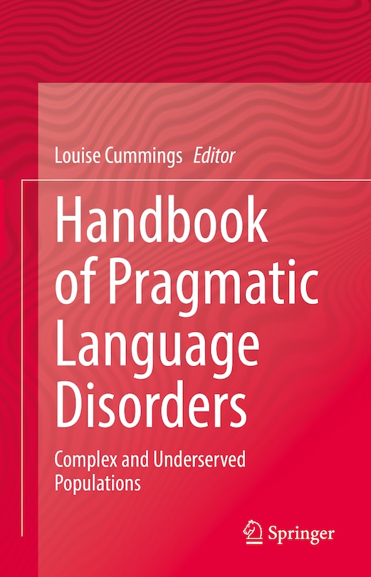 Couverture_Handbook Of Pragmatic Language Disorders