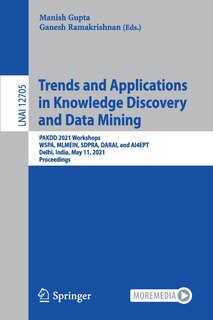 Front cover_Trends And Applications In Knowledge Discovery And Data Mining