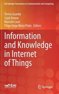 Couverture_Information And Knowledge In Internet Of Things
