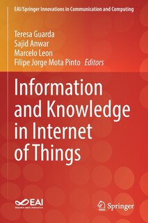 Front cover_Information and Knowledge in Internet of Things