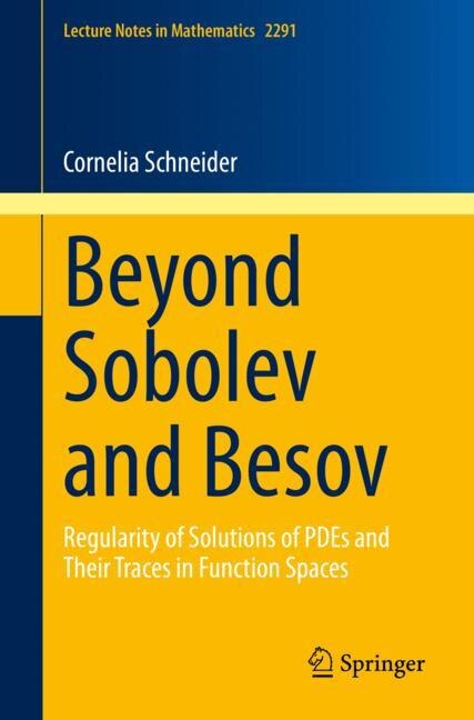Front cover_Beyond Sobolev And Besov