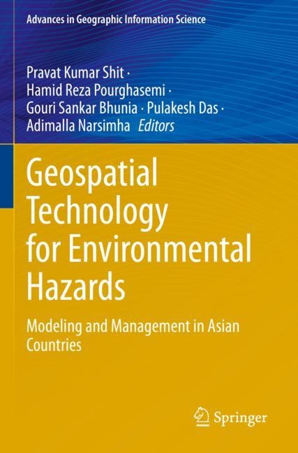 Front cover_Geospatial Technology for Environmental Hazards