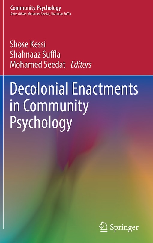 Front cover_Decolonial Enactments In Community Psychology