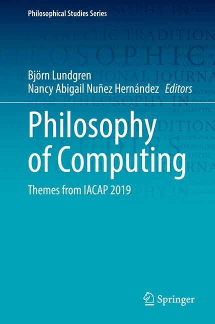 Couverture_Philosophy Of Computing
