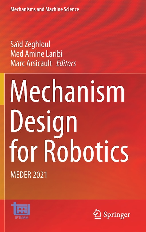Front cover_Mechanism Design For Robotics