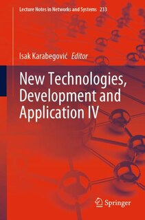 Front cover_New Technologies, Development And Application Iv