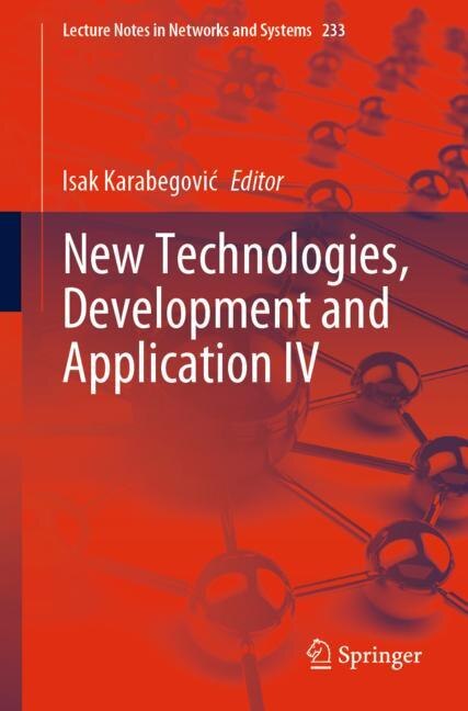 Front cover_New Technologies, Development And Application Iv