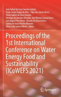 Couverture_Proceedings Of The 1st International Conference On Water Energy Food And Sustainability (icowefs 2021)