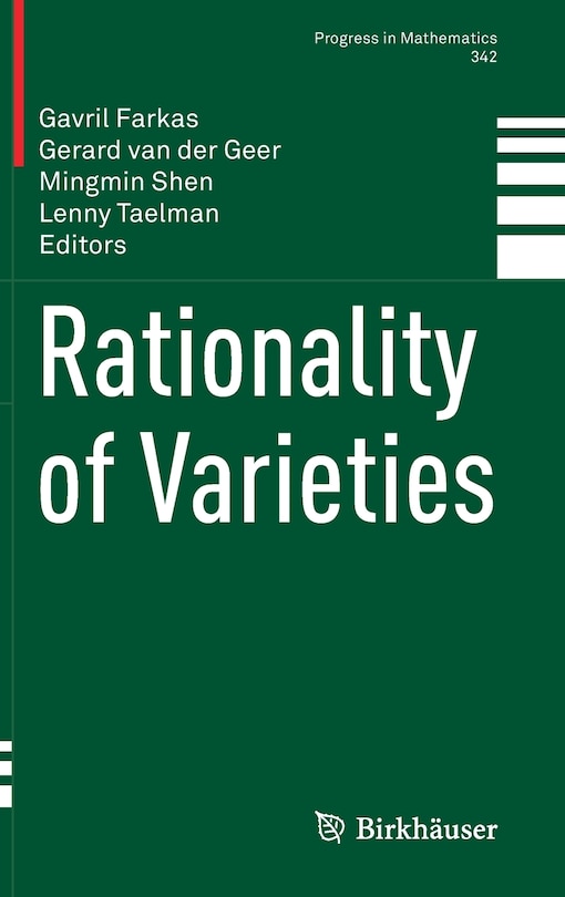 Front cover_Rationality Of Varieties