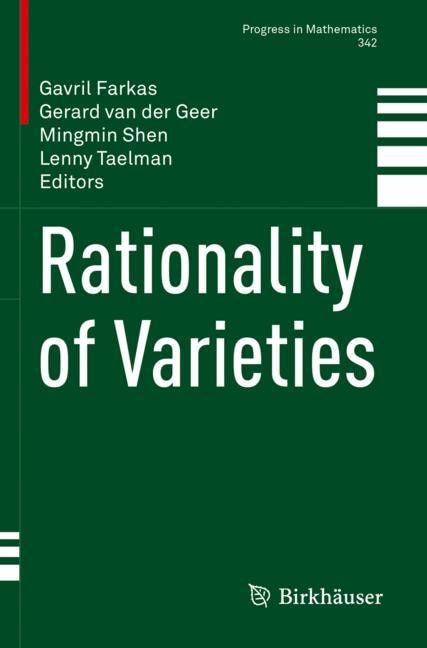 Front cover_Rationality of Varieties